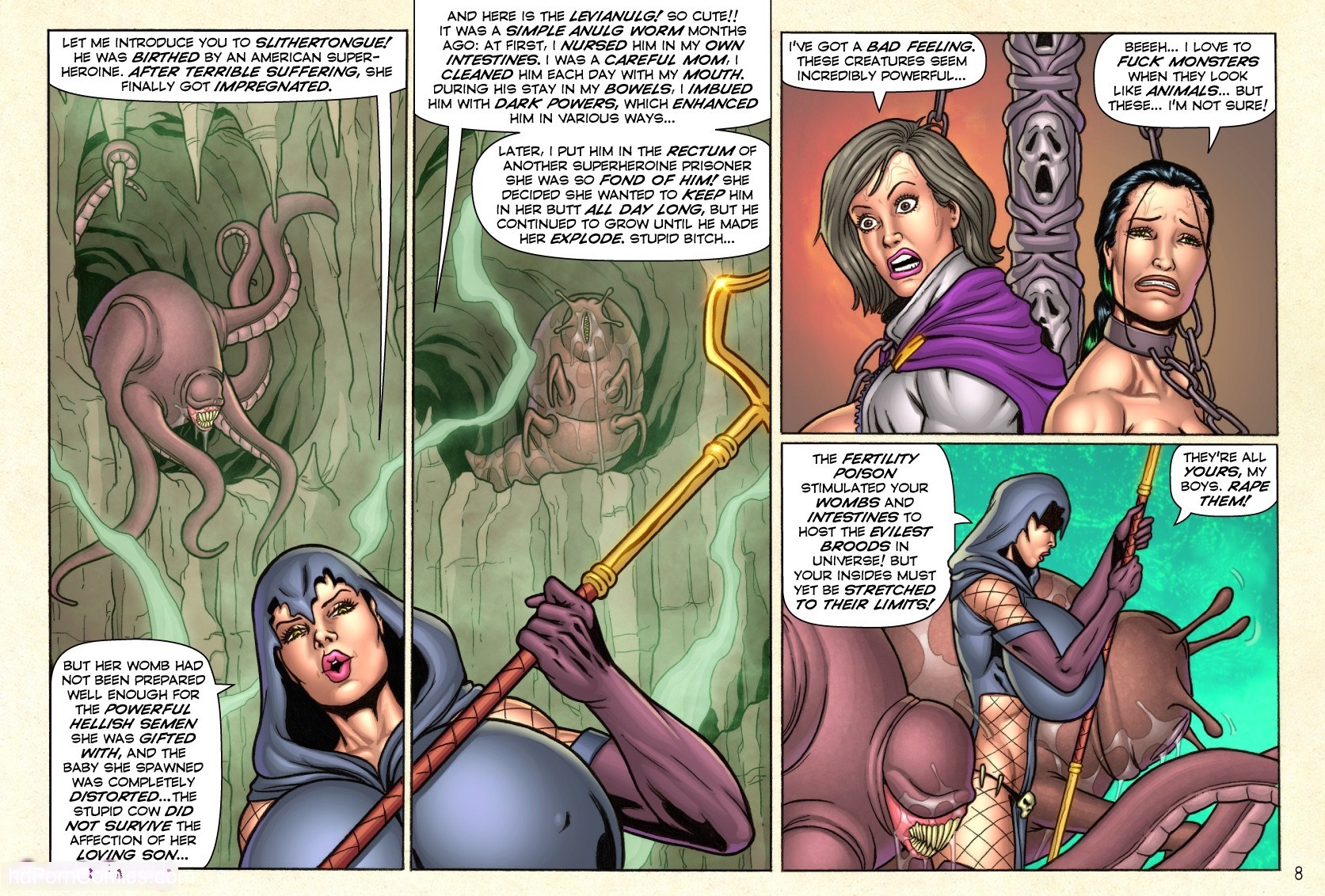 Demonic Fuck-Feast in Mythra’s Lair14 free sex comic